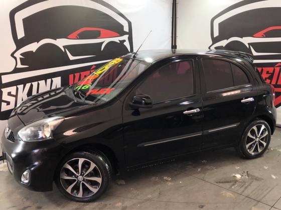 NISSAN MARCH 1.6 SL 16V FLEX 4P MANUAL NISSAN MARCH 1.6 SL 16V FLEX 4P MANUAL